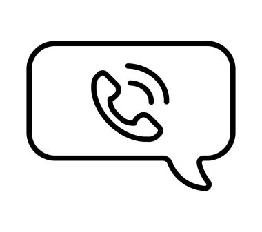 Aygıt içinde sohbet simgesi. Bilgisayarda, telefonda ve defterde sohbet baloncuklarıyla insan sohbeti. Siyah vuruş beyaz arka planda izole edilmiş. Vektör sohbet pictogram eps10