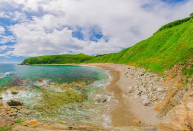 Pacific Coast, hot summer