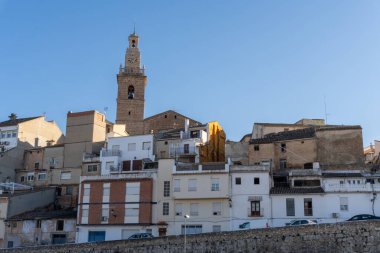 Albaida 'nın Panoramik' i, Valencia 'nın pitoresk kasabası