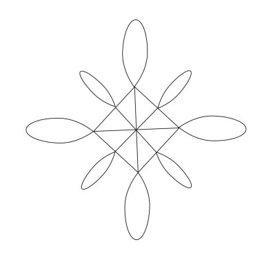 Basit vektör kar taneleri. Soyut kalıplar, dış hatlar. Yeni yıl tipografisi, siteleri, sosyal ağları, kartpostalları, kitaplarını tasarlamaya ve dekorasyona elverişli.