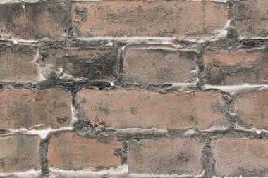 Duvarda tuğlalar soyut arkaplan. Eski tuğla duvar arka planı. grunge tuğla arkaplan dokusu