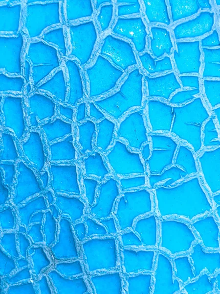 Melon Skin Texture Close Summer Background Bright Blue Background — Stock Photo, Image