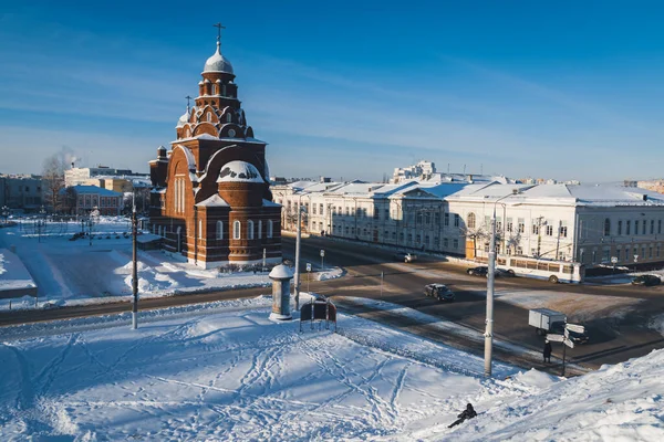 Vladimir Stad Een Winterdag — Stockfoto
