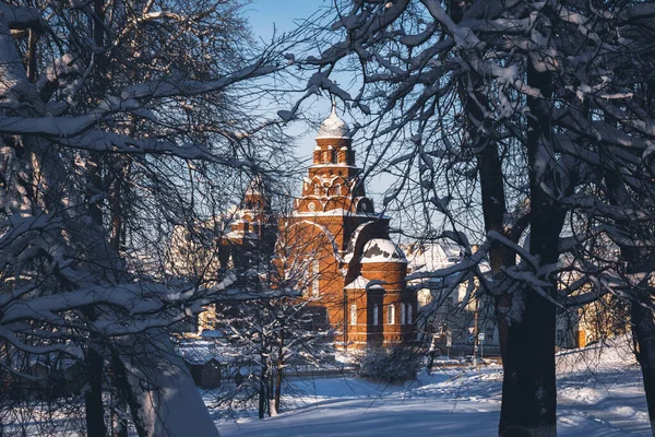 Vladimir Πόλη Μια Χειμερινή Ημέρα — Φωτογραφία Αρχείου