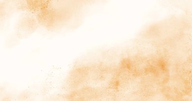 Soyut yatay suluboya arkaplan. Altın rengi boş alan arkaplan çizimi