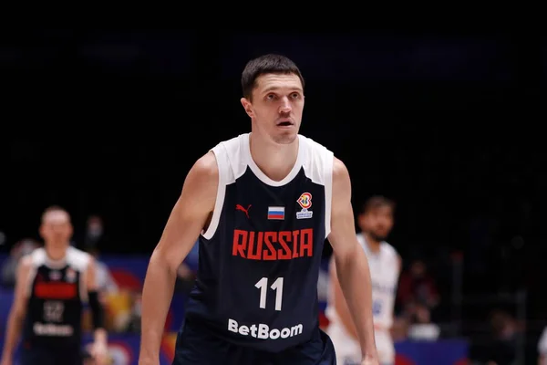 Szentpétervár Oroszország November 2021 Kosárlabda Fiba Kosárlabda Világkupa 2023 Selejtezők — Stock Fotó