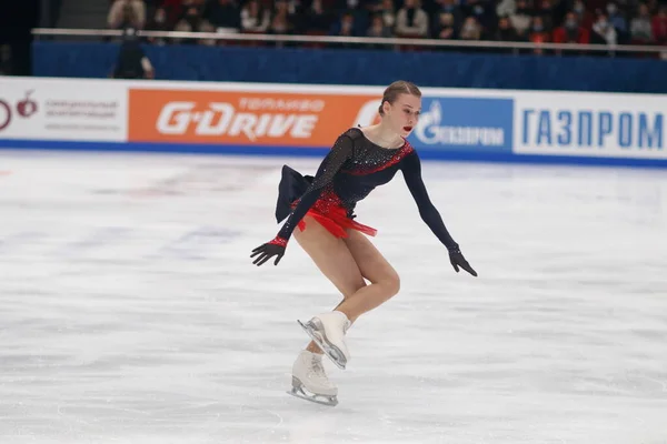 São Petersburgo Rússia Dezembro 2021 Russian Nationals 2022 Figure Skating — Fotografia de Stock