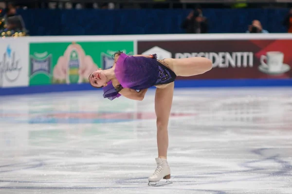 San Petersburgo Rusia Diciembre 2021 Nacionales Rusos 2022 Patinaje Artístico — Foto de Stock