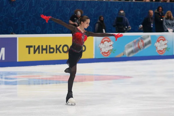Sankt Petersburg Russland Dezember 2021 Russische Meisterschaft 2022 Eiskunstlauf Frauen — Stockfoto