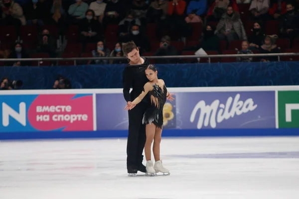 Saint Petersburg Russia December 2021 Russian Nationals 2022 Figure Skating — Stockfoto