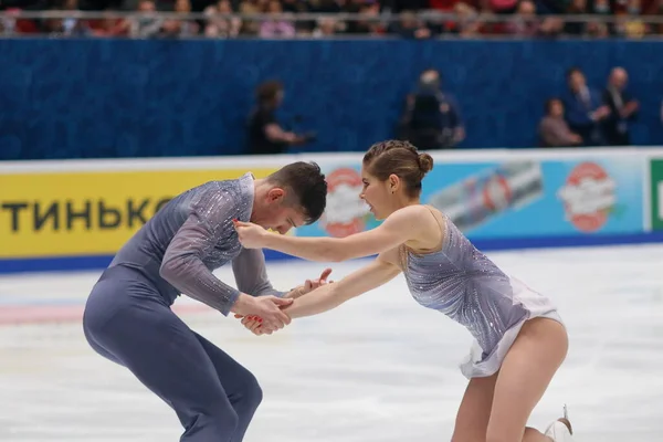 Saint Petersburg Russia December 2021 Russian Nationals 2022 Figure Skating — Stockfoto