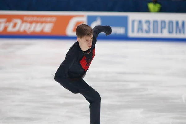 San Petersburgo Rusia Diciembre 2021 Nacionales Rusos 2022 Patinaje Artístico —  Fotos de Stock