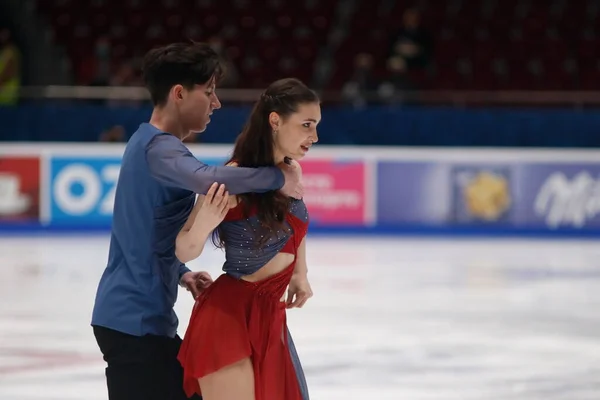 Saint Pétersbourg Russie Décembre 2021 Nationaux Russes 2022 Patinage Artistique — Photo