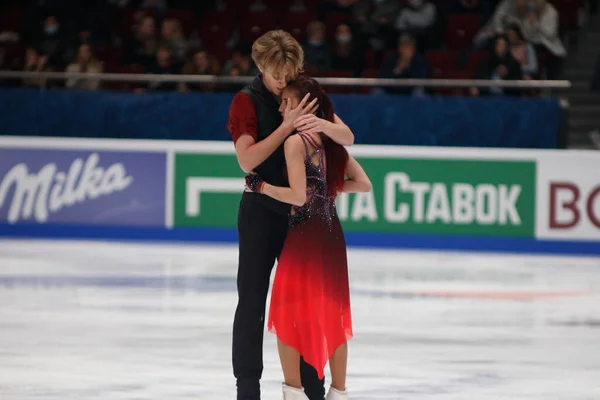 Saint Petersburg Russia December 2021 Russian Nationals 2022 Figure Skating — Fotografia de Stock