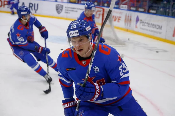 Saint Petersburg Russia December 2021 Hockey Khl 2021 Ska Spartak — Stockfoto