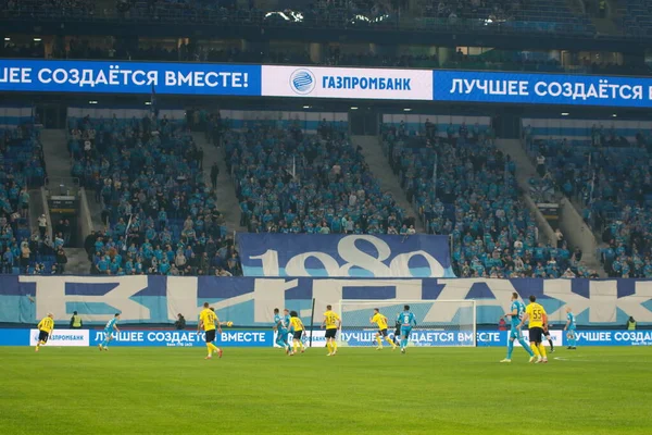 러시아 상트페테르부르크 2021 러시아의 League2021 2022 Zenit Football Club 로스토프 — 스톡 사진