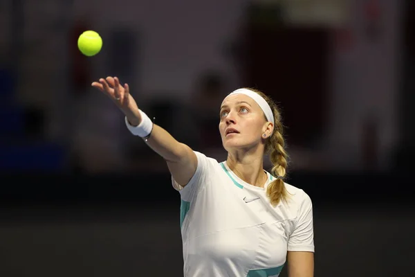 São Petersburgo Rússia Fevereiro 2022 Jule Niemeier Alemanha Joga Contra — Fotografia de Stock