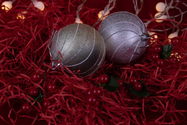 Christmas Ornament Decoration Season Pozdrowienia — Zdjęcie stockowe