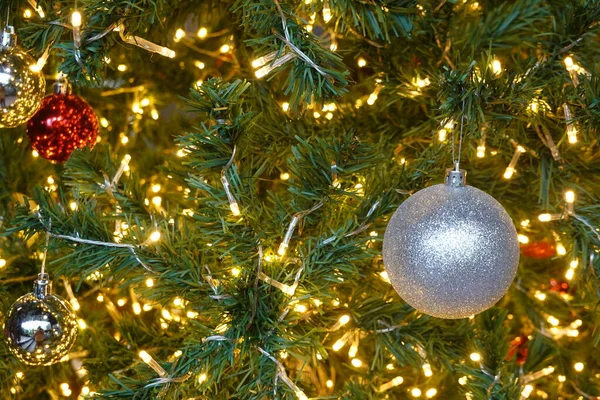 Ornements Noël Pour Décoration Pour Accueillir Une Salutation Saison — Photo