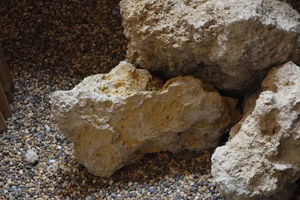 Rocas Para Decoración Mostrando Superficie Textura Abstracta — Foto de Stock