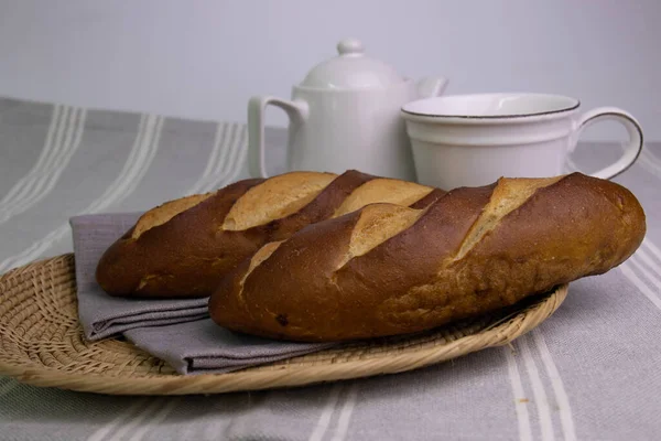 Traditional European Bread Laugenbroetchen German Pretzel Rolls —  Fotos de Stock