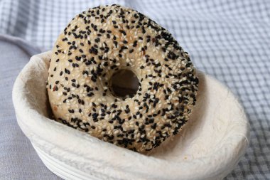Healthy Bread topped with sesame