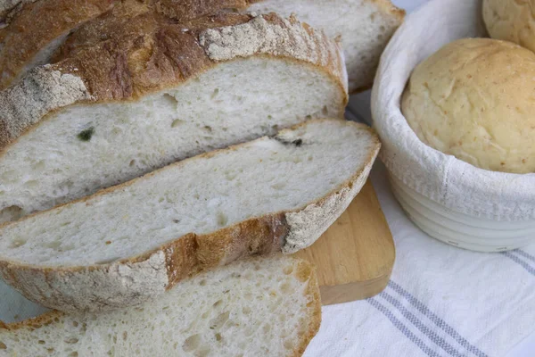 Healthy Organic Sourdough Bread Modern Lifestyle —  Fotos de Stock