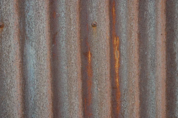 Detailní Textura Vzor Povrchu Rustic Gulvanized Steel Sheet — Stock fotografie