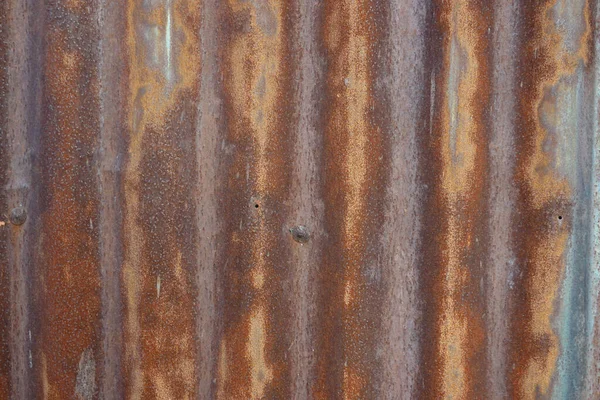 Rustic Gulvanized钢板表面的紧致纹理与图样 — 图库照片