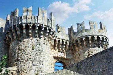 Yunanistan 'daki Rodos Kalesi Büyük Üstat Sarayı