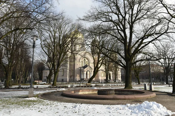 Cathedral of the Nativity of Christ, Riga — Stock Photo, Image