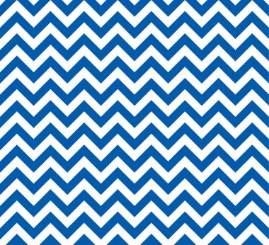 Mavi ZIG ZAG deseni. Şempanzelerin dikişsiz arka plan eski model tasarımı.
