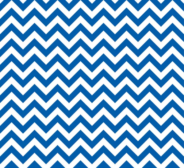 Niebieski wzór ZIG ZAG. Szewrony bezszwowe wzór tło retro vintage design. — Wektor stockowy