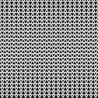 Soyut geometrik üçgen tasarım yarım ton vektör deseni