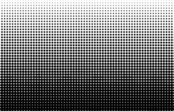 Vector halftone dots. Black dots on white background