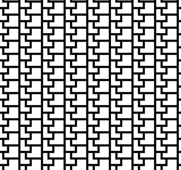 Naadloze vector patroon met strepen, lijnen. Abstract geometrische reticuleer achtergrond. — Stockvector
