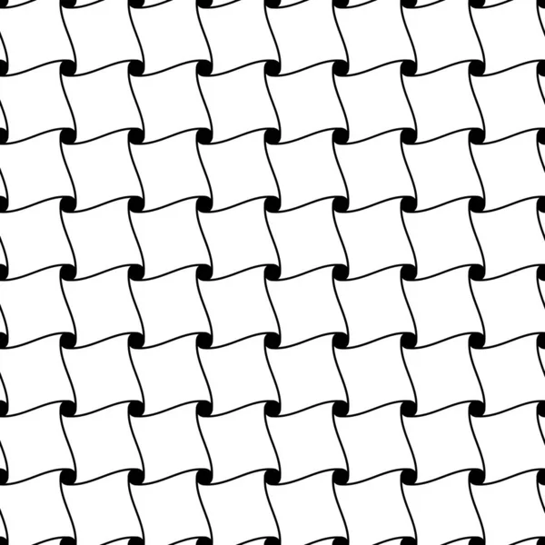 几何无缝图案 带相互交织 包装纸 摘要背景 — 图库矢量图片