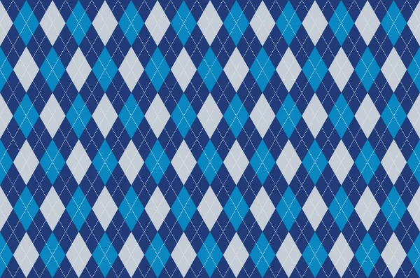 Patrón Argyle Sin Costuras Diamante Formas Fondo Vector — Archivo Imágenes Vectoriales