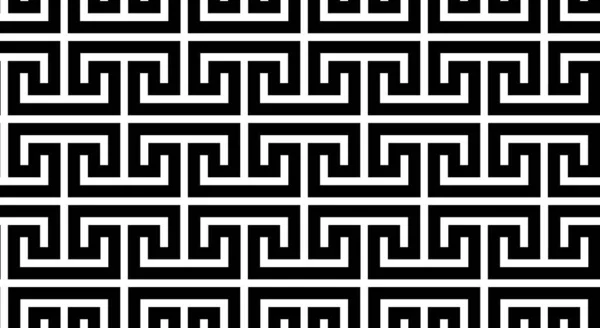 Seamless Greek Key Luxury Background Pattern Texture — Vector de stock