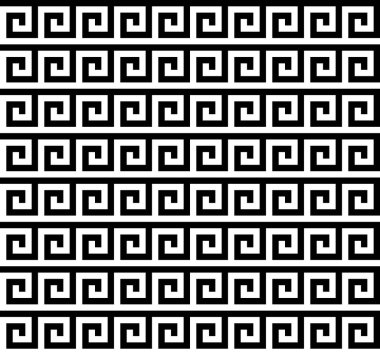 Seamless Greek Key luxury Background Pattern Texture.