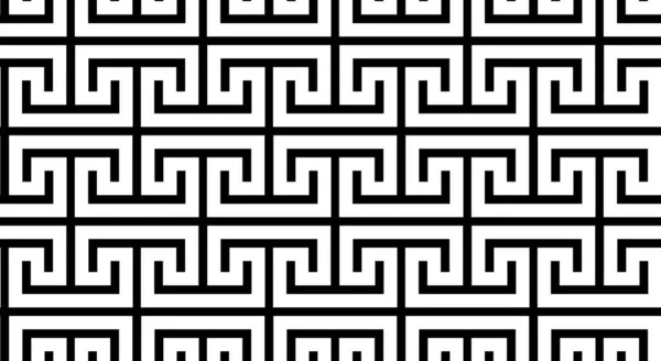 Seamless Greek Key Luxury Background Pattern Texture — Image vectorielle