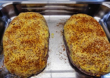 Geleneksel Alman usulü sebzeli köfte.