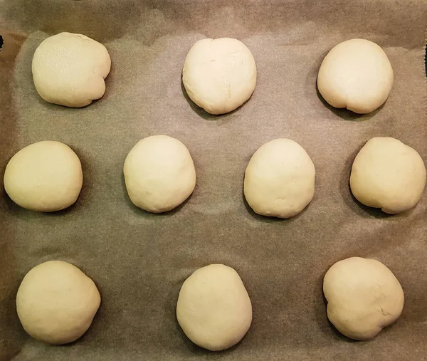 Homemade Bread Fresh Ingredients — Stock Photo, Image