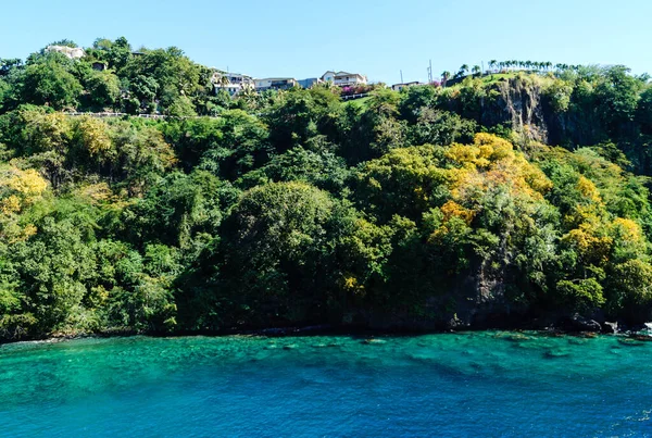 Bahía Wallilabou San Vicente Las Granadinas Mar Caribe — Foto de Stock