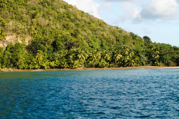 Saint Lucia 'daki yalnız Karayip plajları