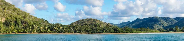 Lonely Caribbean Beaches Saint Lucia — Stockfoto