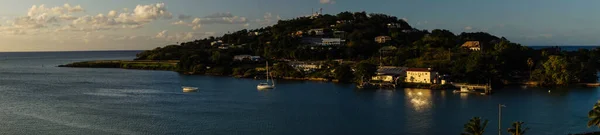 Saint Lucia Perspective Cruise Terminal — Stockfoto