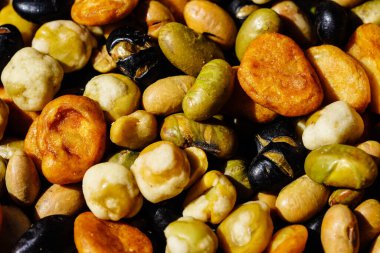 Garden beans Phaseolus vulgaris in the old land next to hamburg