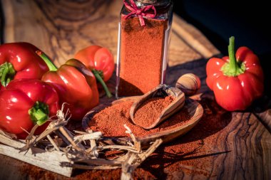 Füme kırmızı Macaristan Paprika tatlı veya baharatlı