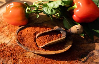 Füme kırmızı Macaristan Paprika tatlı veya baharatlı